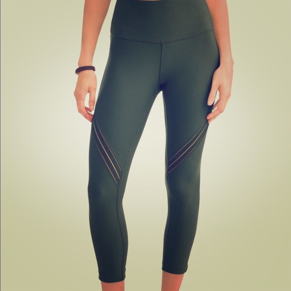 Olive green leggings